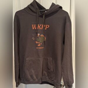 Vintage 1990’s WKRP in Cincinnati  Less Nessman Turkey Drop HOODIE Sweatshirt XL